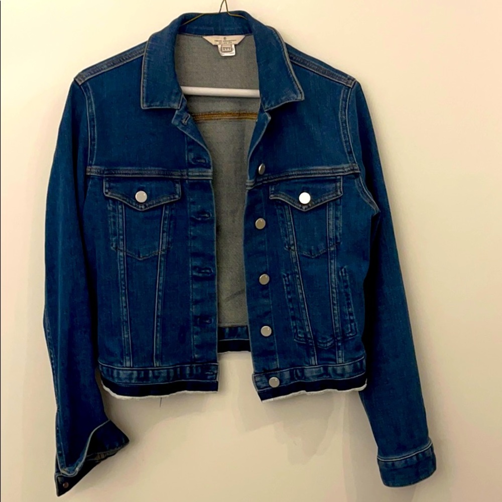 French Connection Jean Jacket Size 6 Like new!